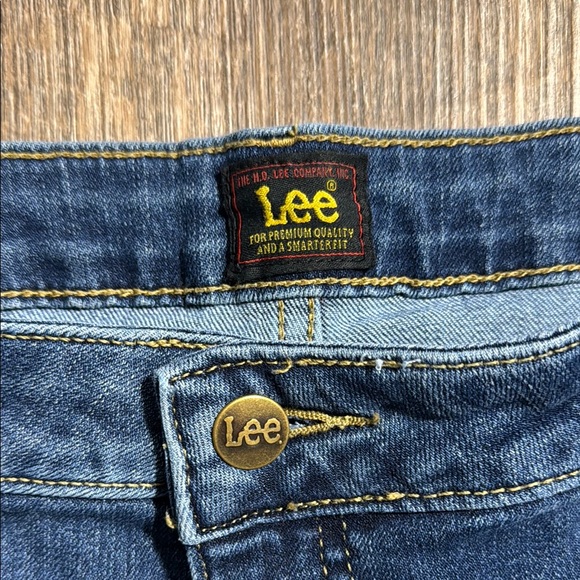 Lee Women's Dark Blue Flare Jeans - Picture 2 of 5